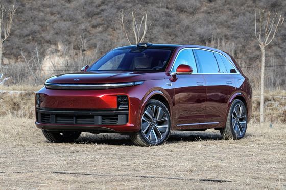 LEADING IDEAL L7 Chińskie samochody elektryczne Hybrid Ultra Luxury SUV 210KM